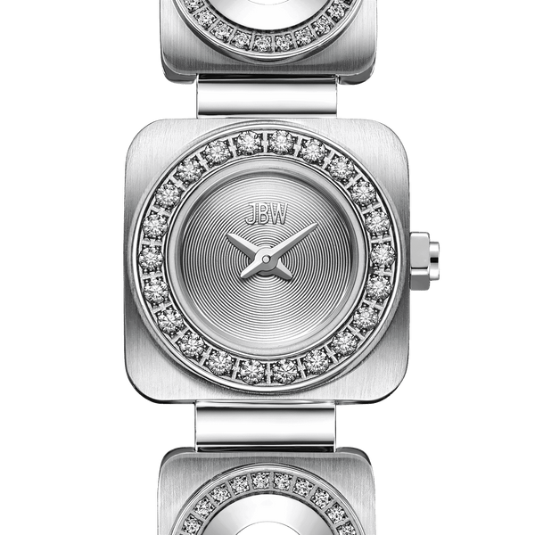 Jbw Chasm Petite J6401b Unisex Stainless Steel Diamond Watch
