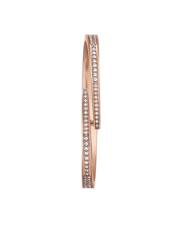Jbw Cristal Square J6387 Set B Womens Rose Gold Diamond Watch