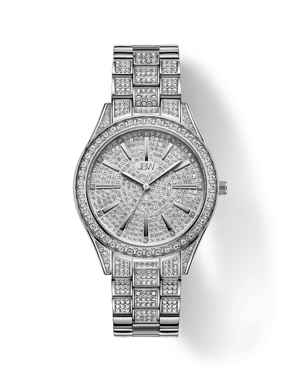 jbw cristal 34 j6383c stainless steel diamond watch