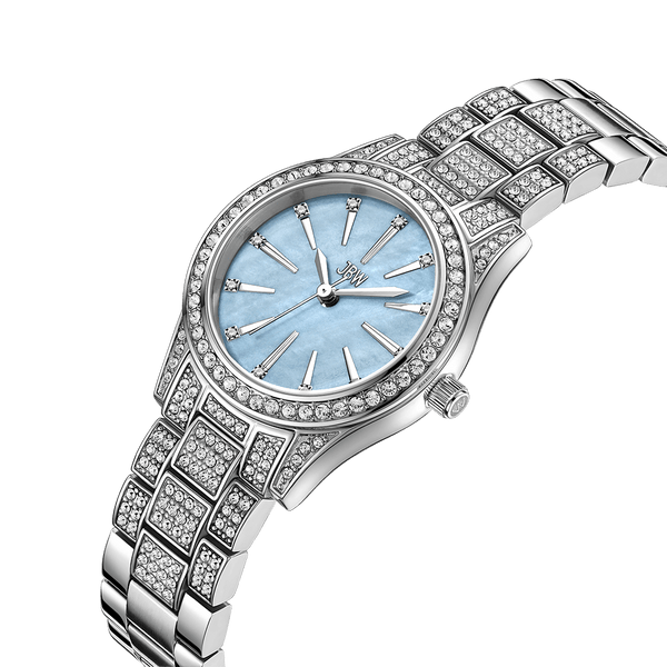 Jbw Cristal Spectra J6392b Stainless Steel Diamond Watch