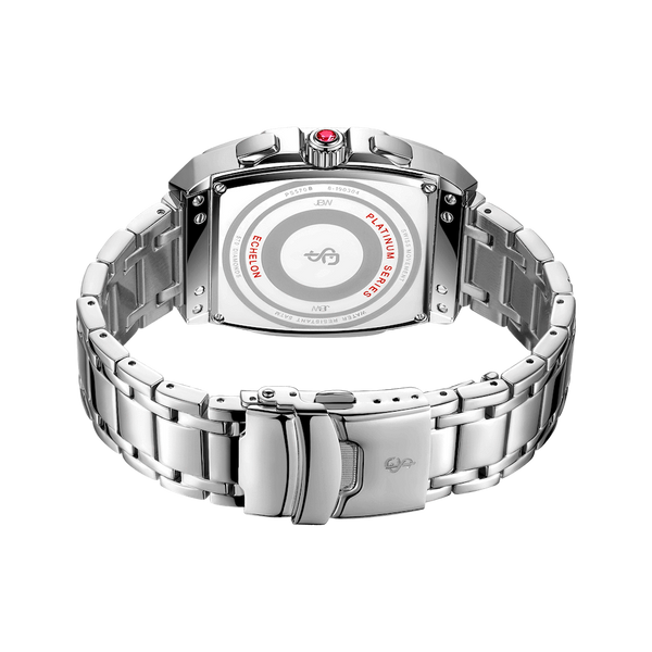 Jbw Platinum Series Echelon Ps570b Stainless Steel 570 Diamond Watch