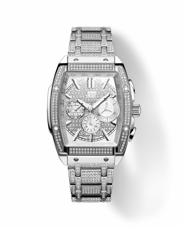 jbw platinum series echelon ps570b stainless steel 570 diamond watch