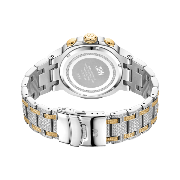 Jbw Heist J6380b Two Tone Gold Stainless Steel Diamond Watch