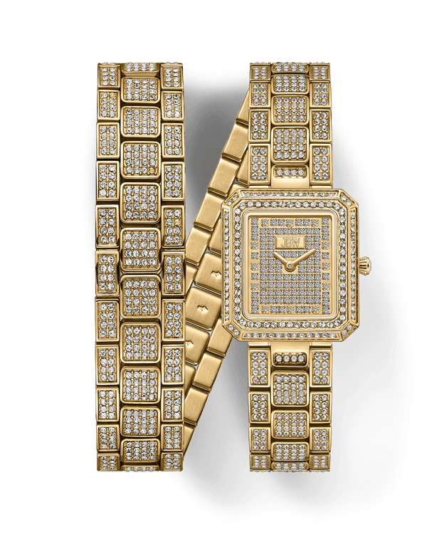 jbw arc double j6390c gold diamond watch