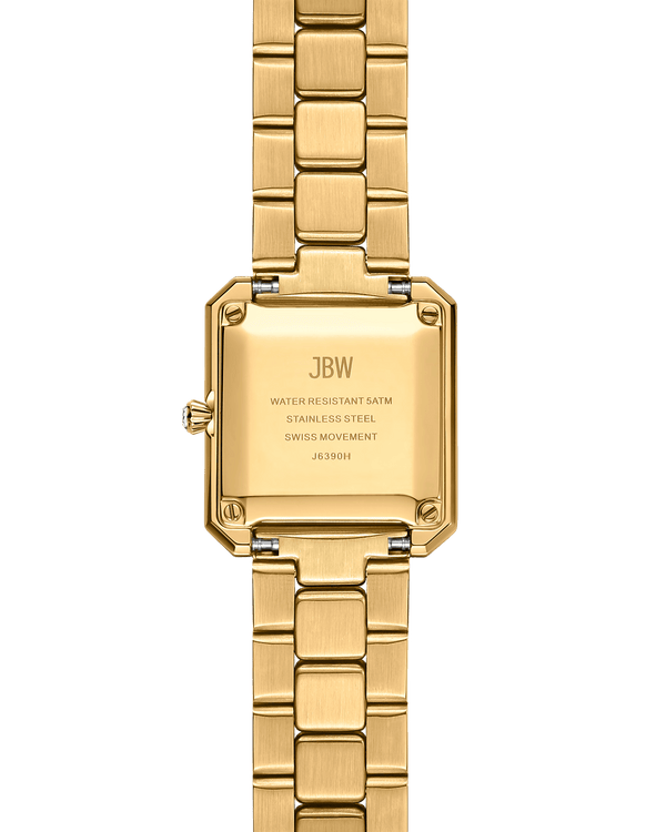 Jbw Arc Double J6390h Gold Diamond Watch