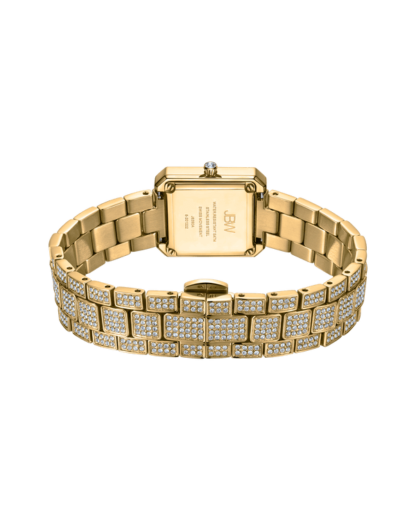 Jbw Arc Single J6390a Gold Diamond Watch