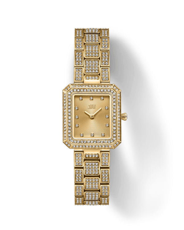 jbw arc single j6390a gold diamond watch
