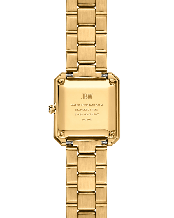 Jbw Arc Single J6390e Gold Diamond Watch