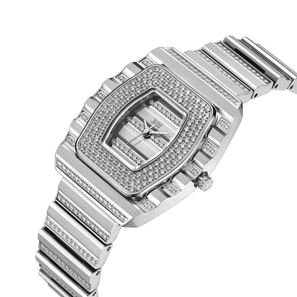 Jbw Atlas J6404b Stainless Steel Diamond Watch