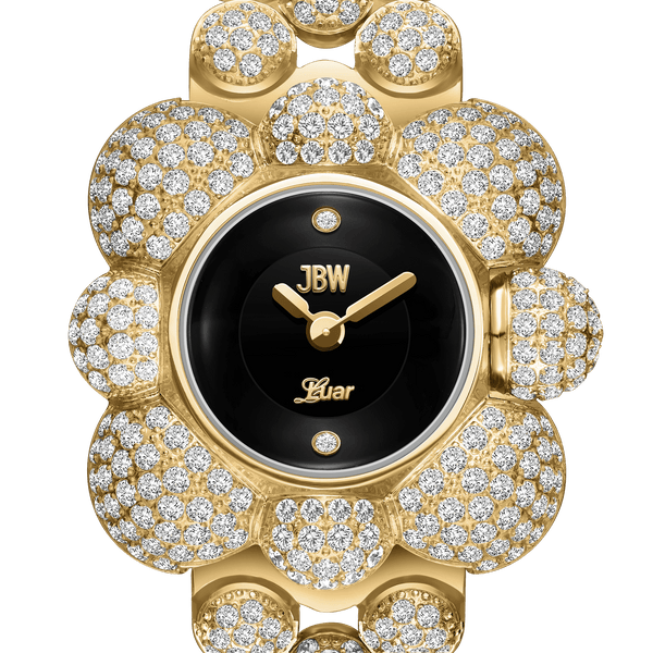Jbw Atmosphere Diamond J6407a Gold Diamond Watch