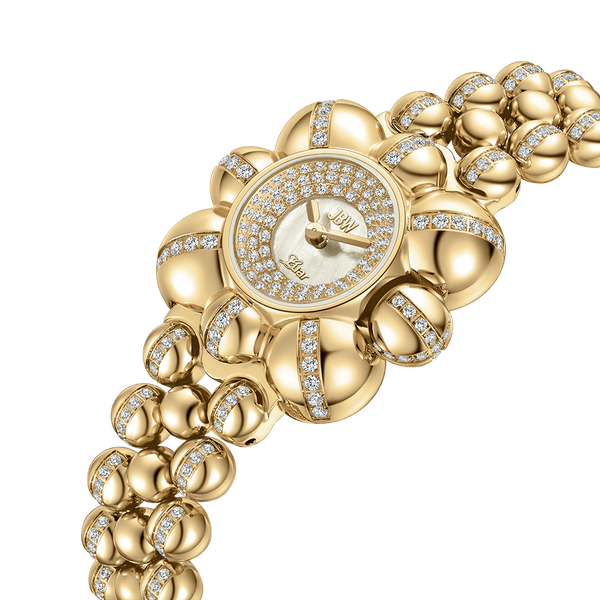 Jbw Atmosphere J6406a Gold Diamond Watch