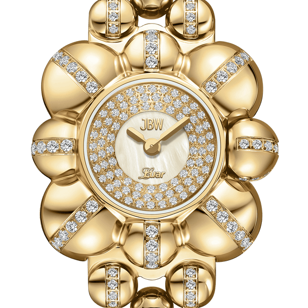 Jbw Atmosphere J6406a Gold Diamond Watch