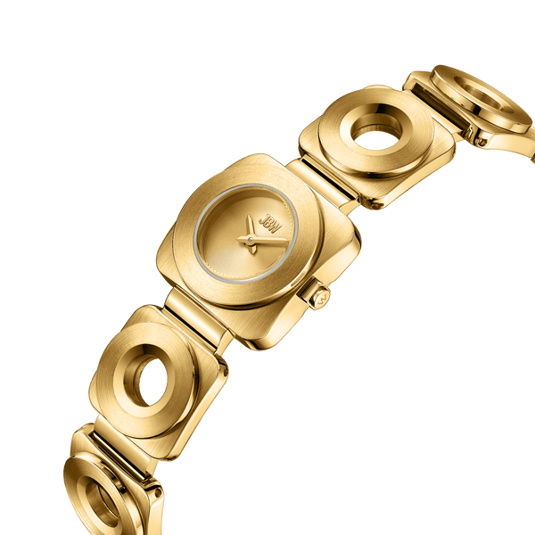 Jbw Chasm J6398a Unisex Gold Watch