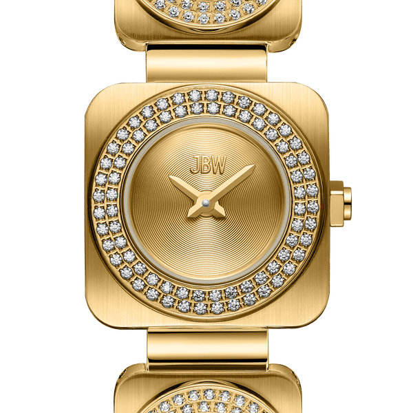 Jbw Chasm J6399a Unisex Gold Diamond Watch