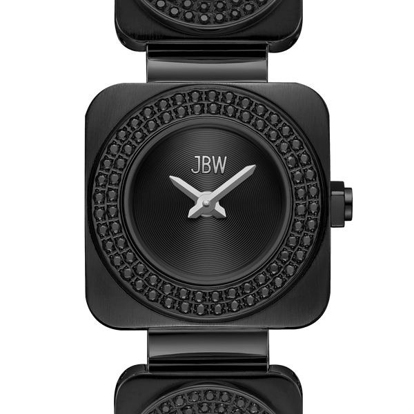 Jbw Chasm J6399c Unisex Black Diamond Watch