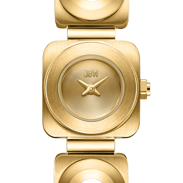 Jbw Chasm Petite J6400a Unisex Gold Watch
