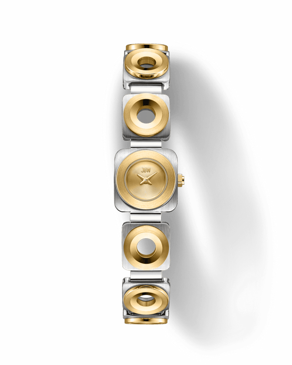 jbw chasm petite j6400c unisex two tone watch