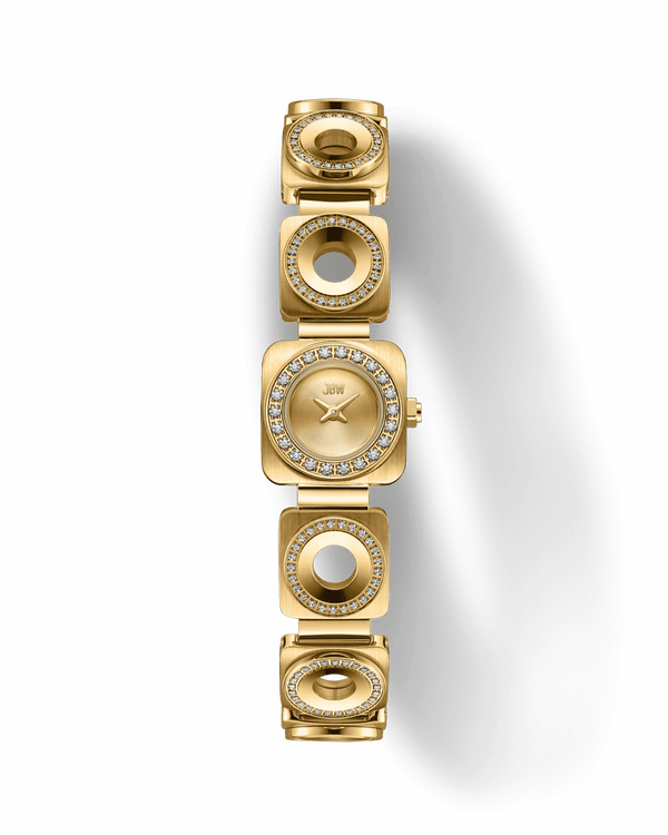 jbw chasm petite j6401a unisex gold diamond watch