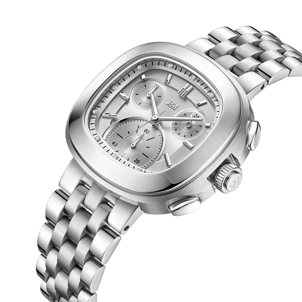 Jbw Coast J6397b Stainless Steel Diamond Watch