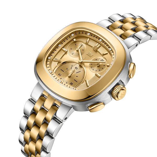 Jbw Coast J6397c Two Tone Diamond Watch