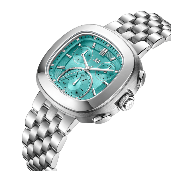 Jbw Coast J6397g Stainless Steel Diamond Watch