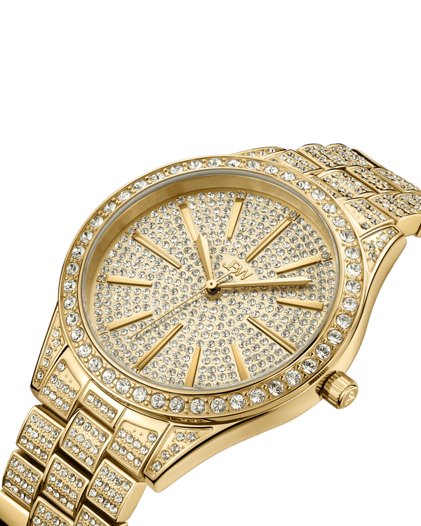 Jbw Cristal J6346a Gold Diamond Watch