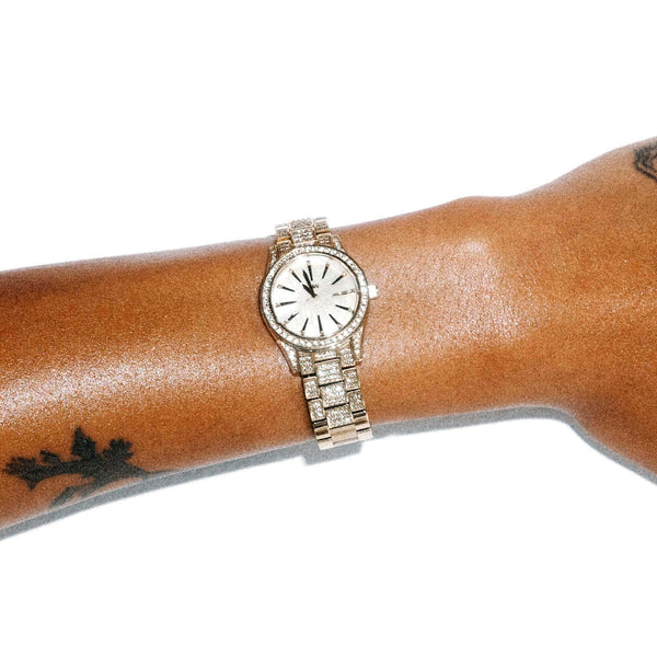 Jbw Cristal Spectra J6392a Gold Diamond Watch