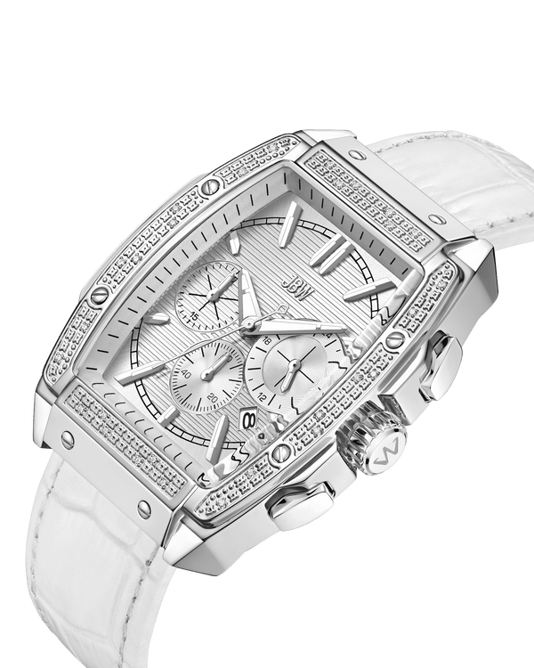 Jbw Echelon J6379g Stainless Steel Diamond Watch