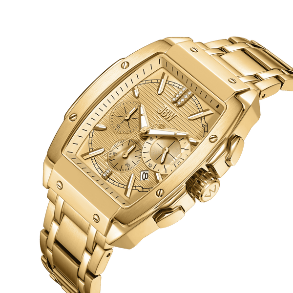 Jbw Echelon J6409a Gold Diamond Watch