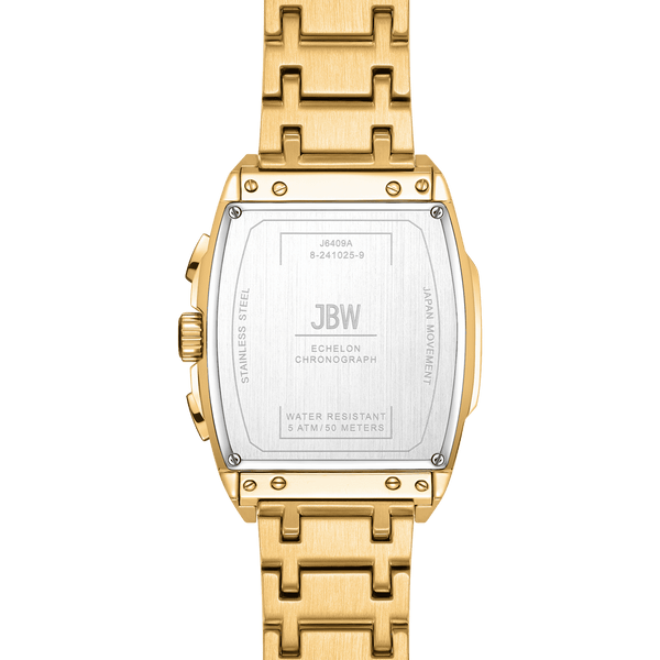 Jbw Echelon J6409a Gold Diamond Watch