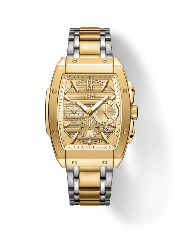 jbw echelon j6409b two tone diamond watch