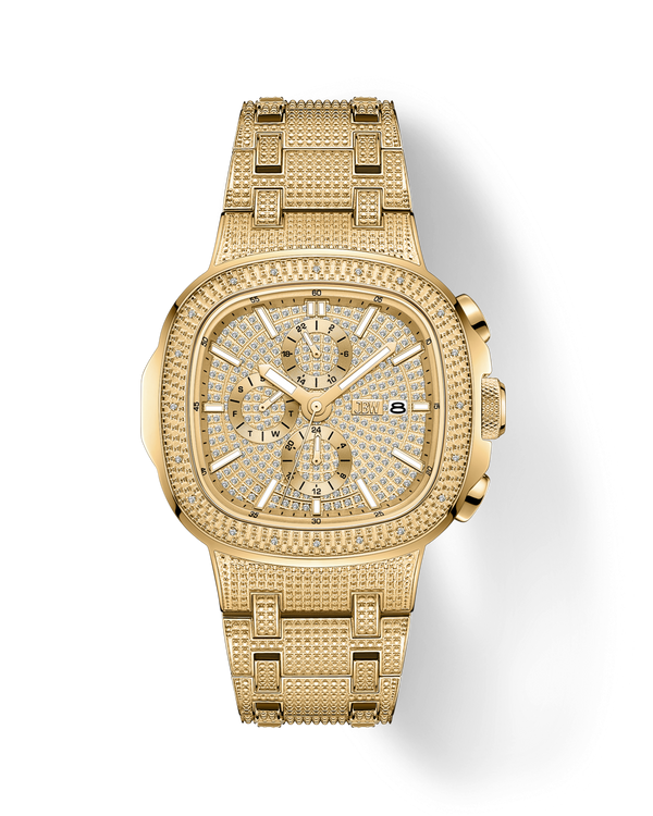 jbw heist j6380a gold diamond watch