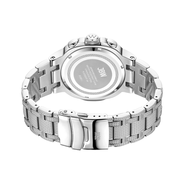 Jbw Heist J6380d Stainless Steel Diamond Watch