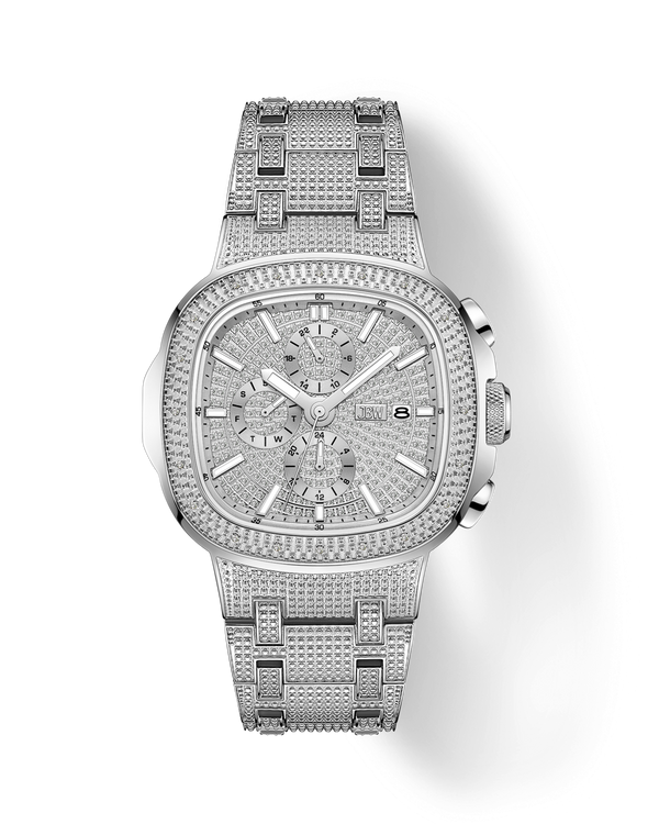 jbw heist j6380d stainless steel diamond watch