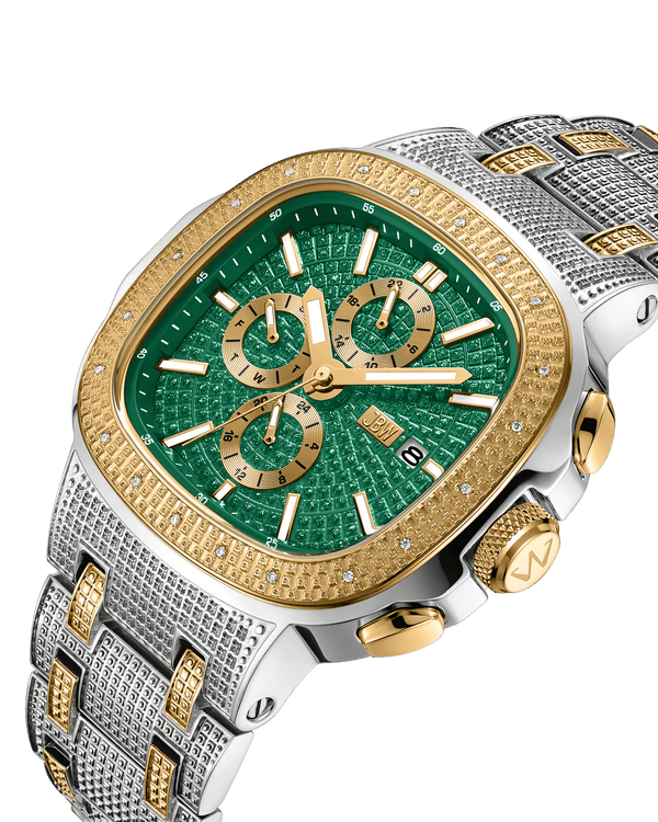 Jbw Heist J6380f Two Tone Diamond Watch