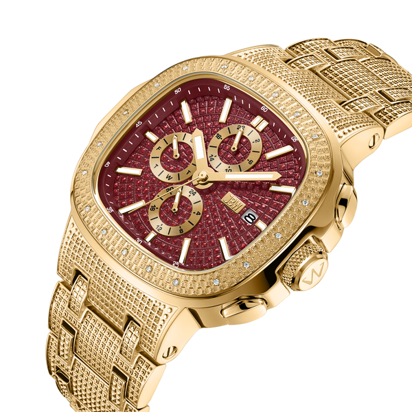 Jbw Heist J6380g Gold Diamond Watch