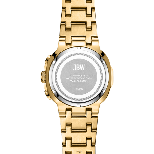 Jbw Heist J6380g Gold Diamond Watch