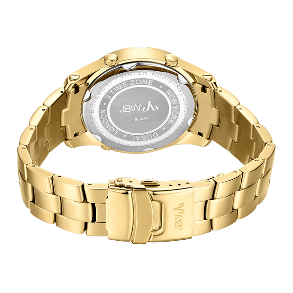 Jbw Jet Setter Iii J6348a Gold Diamond Watch