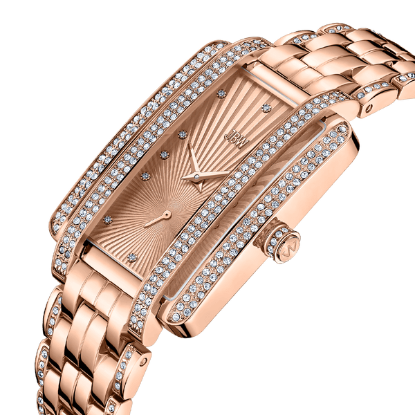Jbw Mink J6358c Rose Gold Diamond Watch