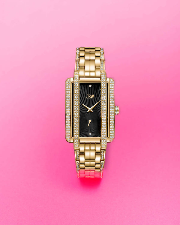 Jbw Mink J6358g Gold Diamond Watch