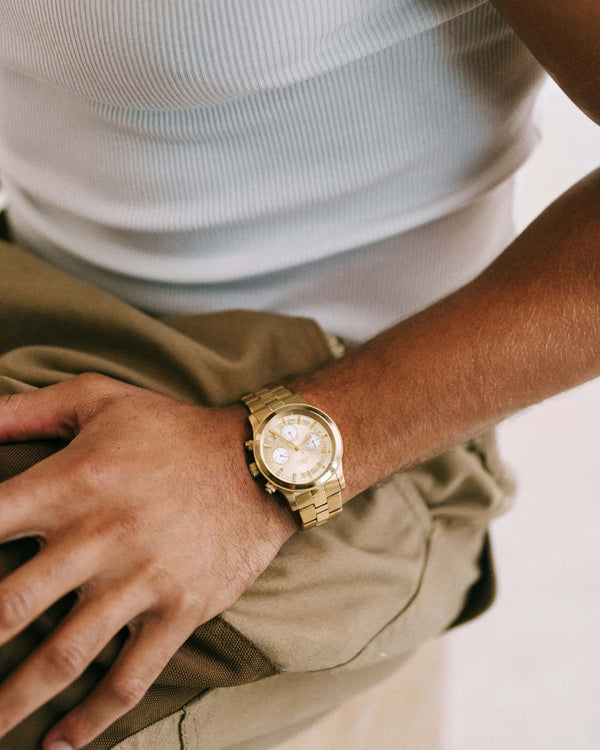 Jbw Muse Jb 6217 E Gold Gold Diamond Watch