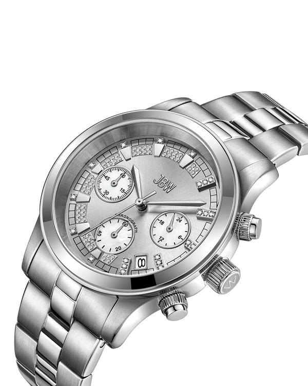 Jbw Muse Jb 6217 K Stainless Steel Diamond Watch
