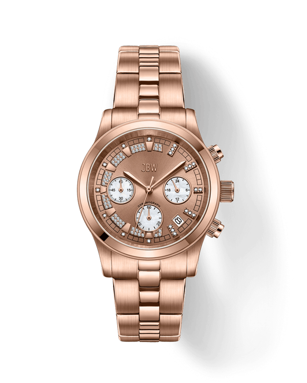 jbw muse jb 6217 l rosegold rosegold diamond watch