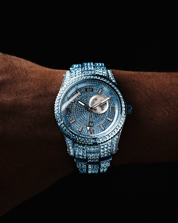 Jbw Reserve Jet Setter Gmt Aqua R6370f