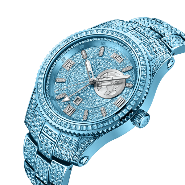 Jbw Reserve Jet Setter Gmt Aqua R6370f
