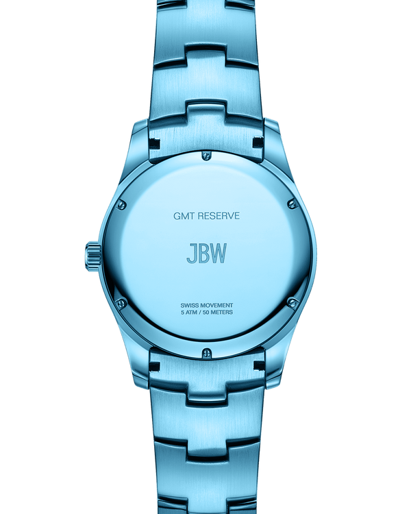 Jbw Reserve Jet Setter Gmt Aqua R6370f