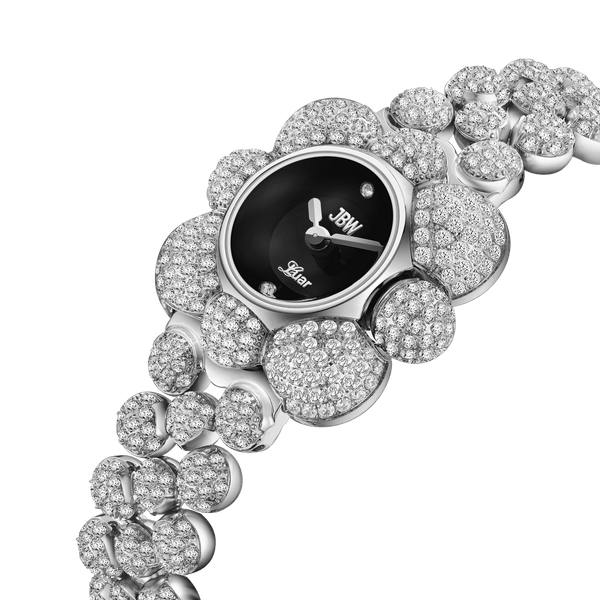Jbw Atmosphere Diamond J6407b Stainless Steel Diamond Watch