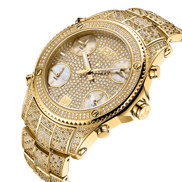 Jbw Platinum Series Jetsetter Ps550a Gold 550 Diamond Watch