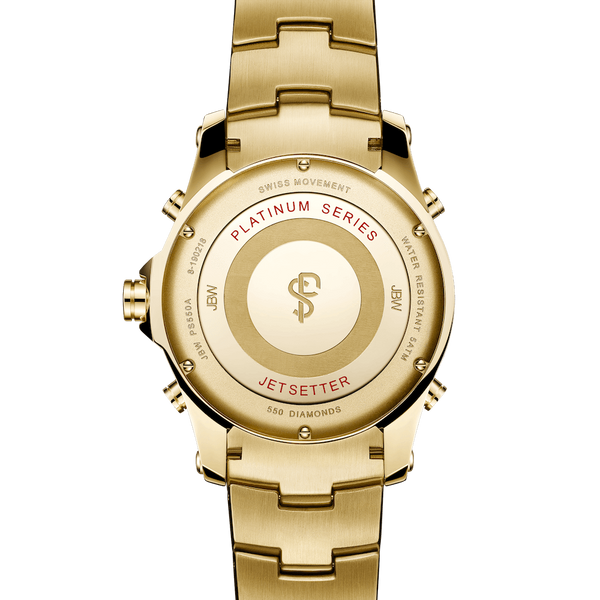 Jbw Platinum Series Jetsetter Ps550a Gold 550 Diamond Watch