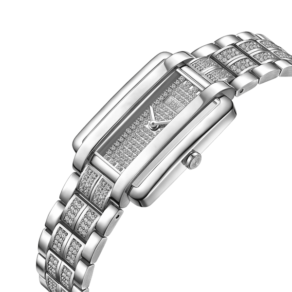 Jbw Mink Petite J6394b Stainless Steel Diamond Watch